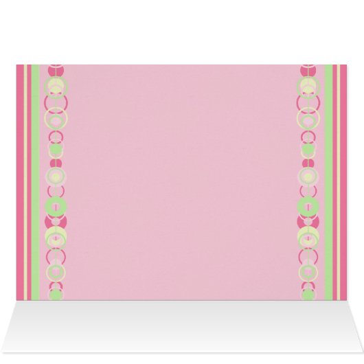 Joanna Modern Circles Custom Name Card (Inside Horizontal (Top))