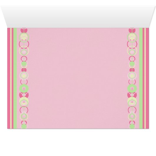 Joanna Modern Circles Custom Name Card (Inside Horizontal (Bottom))