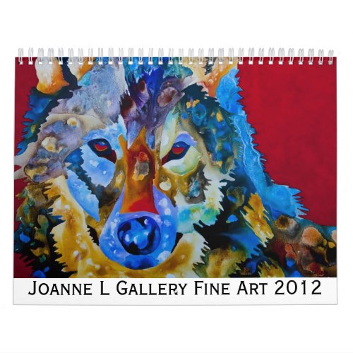 Joanne L Gallery Fine Art 2012 Calendar