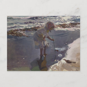 Joaquin Sorolla — Buscando Mariscos Postcard