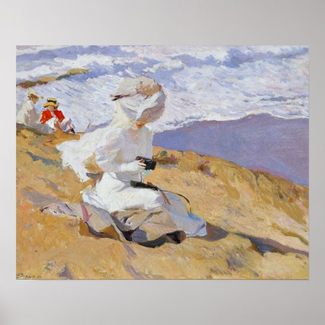 Joaquin Sorolla - Capturing the Moment Poster (Front)