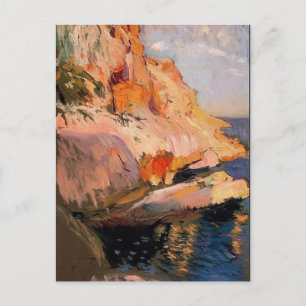 Joaquín Sorolla- Cave at San Antonio, Javea Postcard