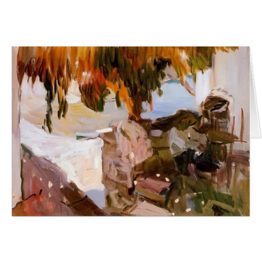 Joaquín Sorolla- Ibiza house Cards (Front Horizontal)