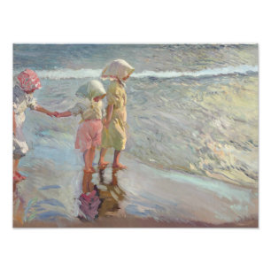 Joaquin Sorolla - The Three Sisters Photo Print