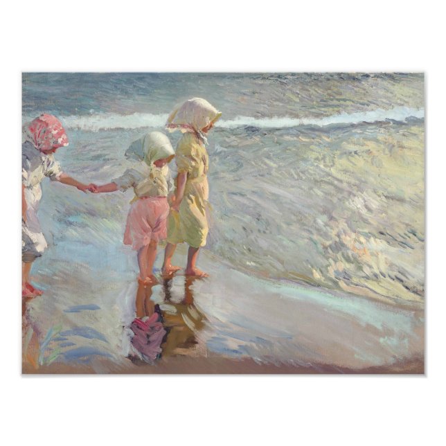 Joaquin Sorolla - The Three Sisters Photo Print (Front)