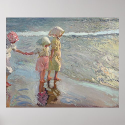 Joaquin Sorolla _ The Three Sisters Poster