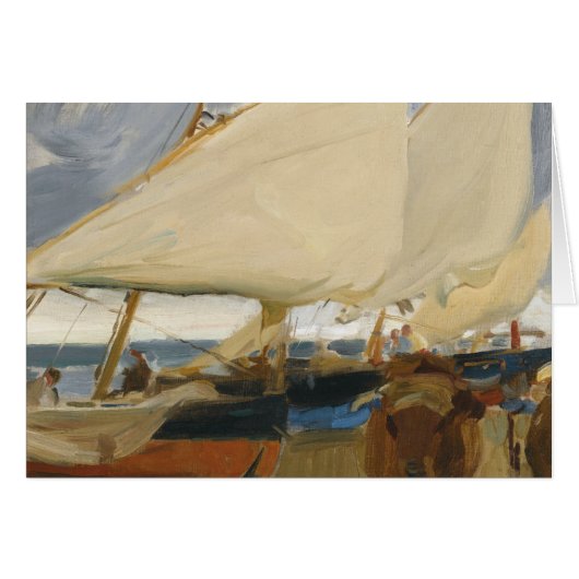 Joaquin Sorolla - Valencia Beach Cards (Front Horizontal)