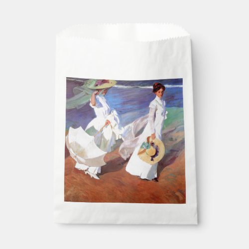 Joaquin Sorolla Women Walking Beach Favor Bag