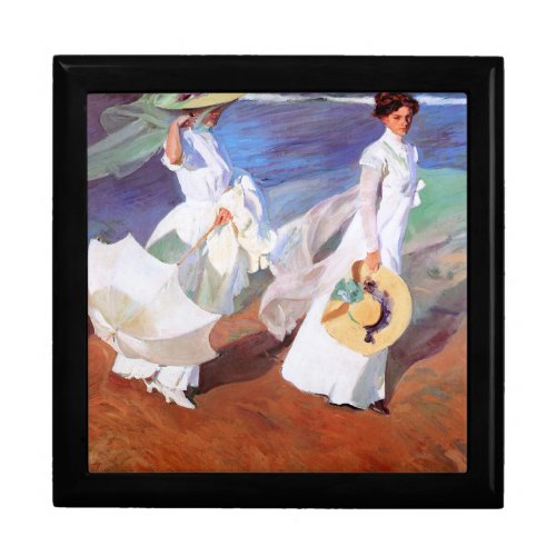 Joaquin Sorolla Women Walking Beach Gift Box