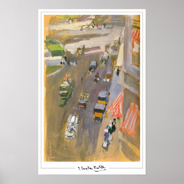 Joaquín Sorolla Zedign Art Poster #20 (Front)