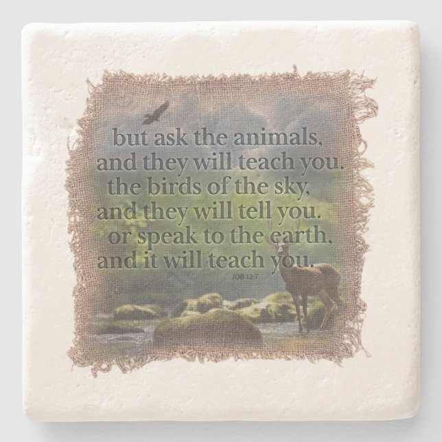 JOB 12:7 - Coaster (Front)