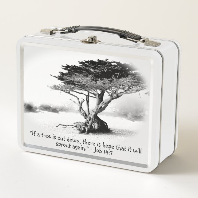 JOB 14:7 Lunch Box (Front)