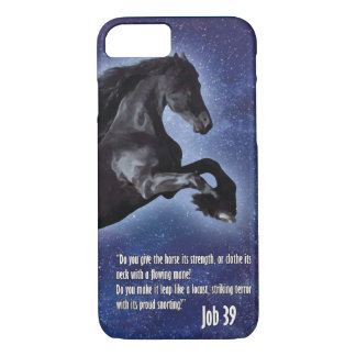 Job 39 Horse iPhone 7 Case