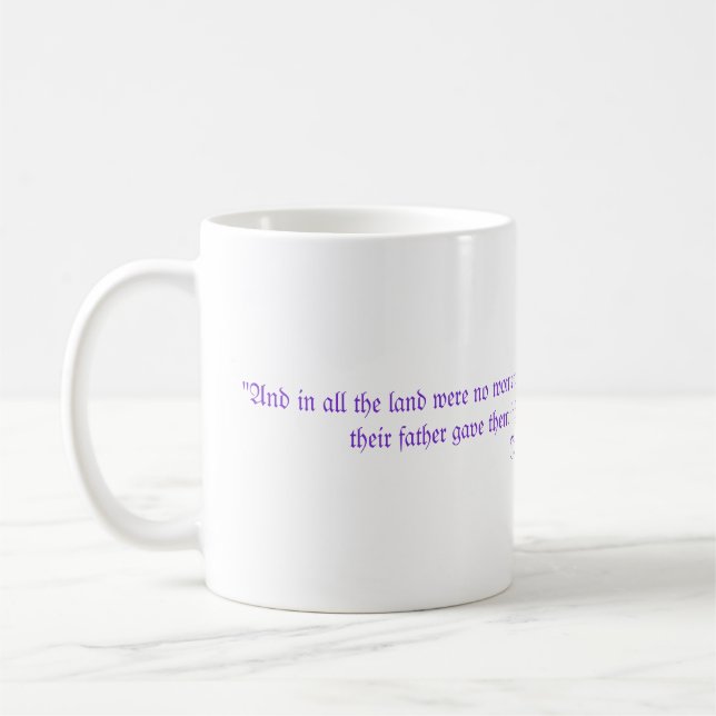 Job 42:15 mug (Left)