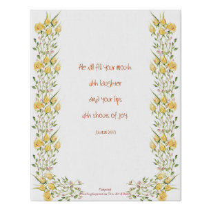 Job 8:21 Canvas