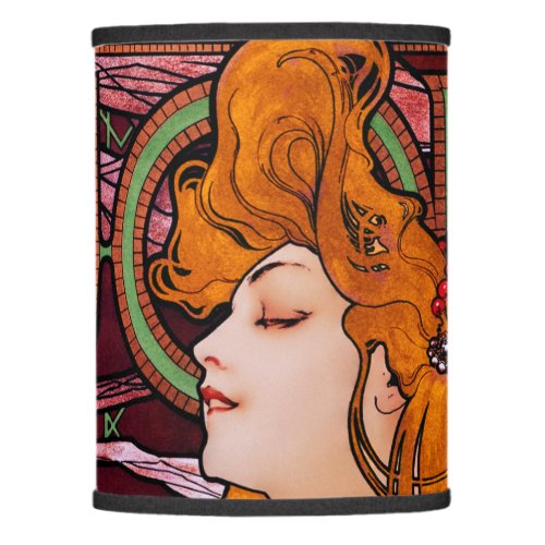 JOB by Alphonse Mucha Vintage Art Nouveau Artwork Lamp Shade