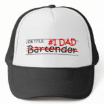 Job Dad Bartender Trucker Hat