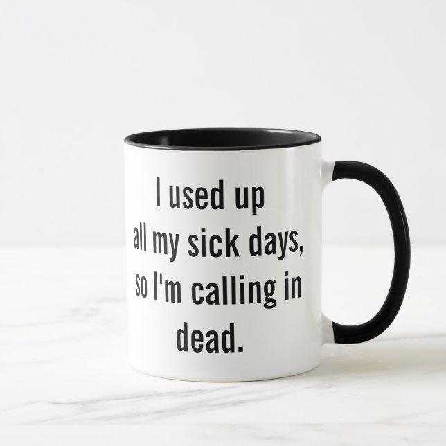 job humor mug (Right)