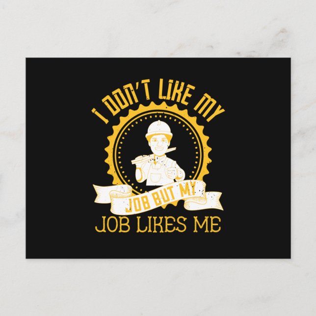 Job - I Don't Like My Job Postcard (Front)