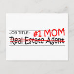 Job Mom Real Estate Postcard