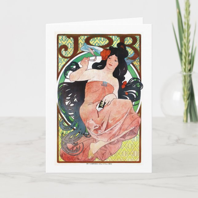 JOB, Mucha Card (Front)