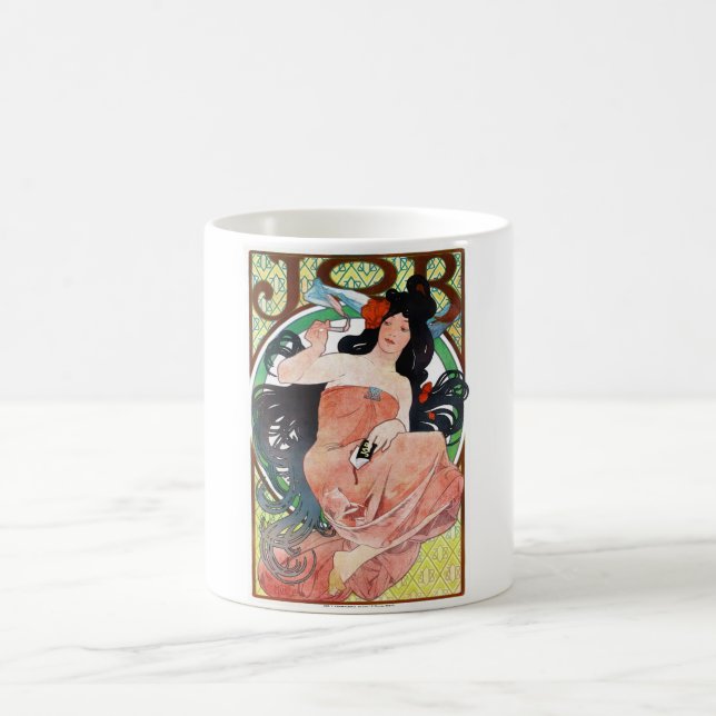JOB, Mucha Coffee Mug (Center)
