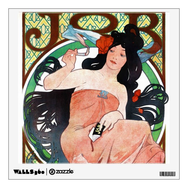 JOB, Mucha Wall Decal (Front)