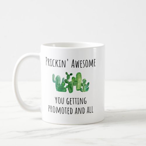 Job Promotion New Position Congratulations Gift Coffee Mug