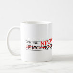 Job Title Ninja - Electrician Coffee Mug