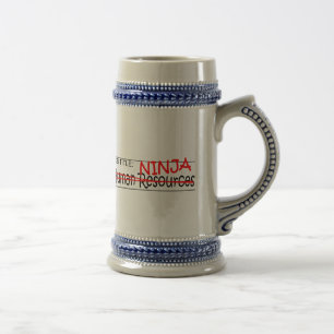 Job Title Ninja - HR Beer Stein