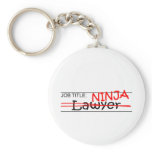 Job Title Ninja - Lawyer Keychain