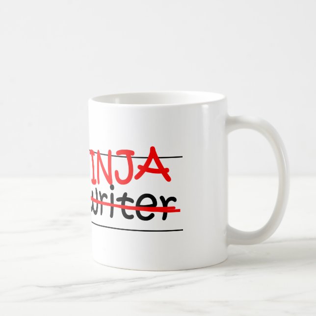 Job Title Ninja - Underwriter Coffee Mug (Right)