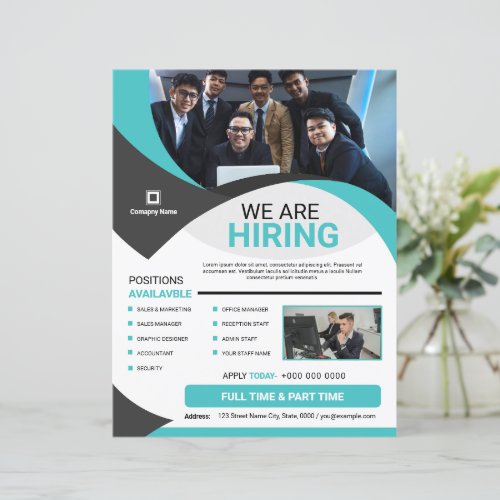 Job Vacancy Flyer Template