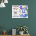 Jobs Help Wanted Now Hiring Custom Poster Sign | Zazzle