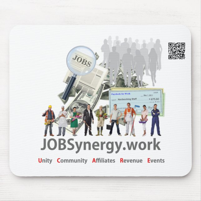 JOBSynergy - Mouse Pad (Front)