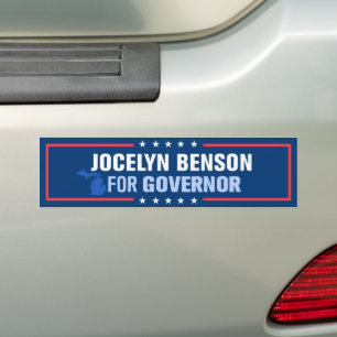 Jocelyn Benson for Michigan Governor Bumper Sticker