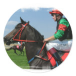 Jockey and Horse Stickers