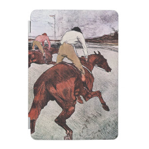 Jockey and Race Horse, Lautrec iPad Mini Cover