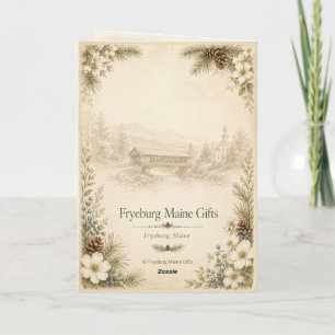 Jockey Cap Birthday Adventure Fryeburg Maine Greet Card
