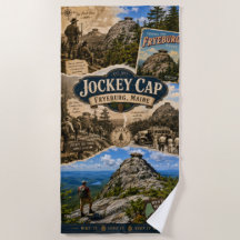 Jockey Cap Fryeburg Maine Vintage Travel Beach