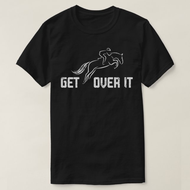 Jockey Horse Race Horses Racing Derby Equestrian H T-Shirt (Design Front)