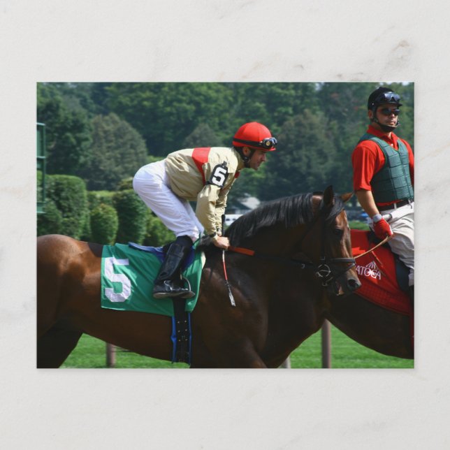 jockey postcard (Front)