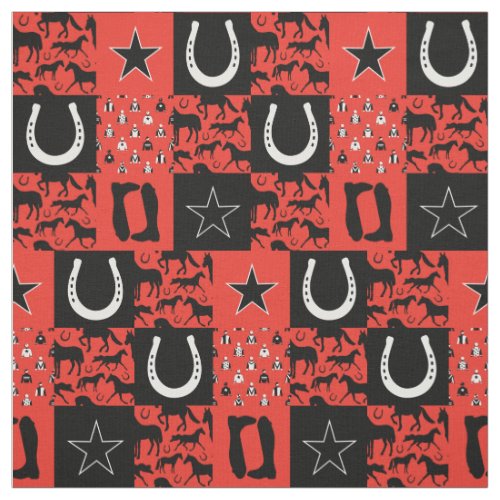 Jockey Silks Horse Racing Equestrian Pattern Fabric