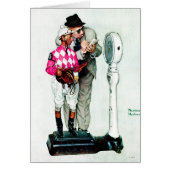 Jockey Weighing In by Norman Rockwell (Front)