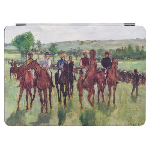 Jockeys and Race Horses Edgar Degas iPad Air Cover