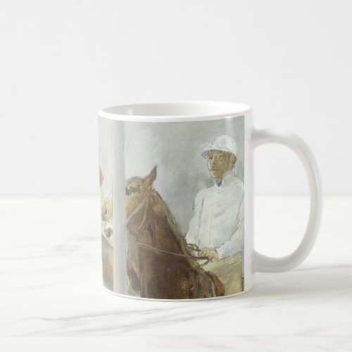 Jockeys Before the Race by Edgar Degas Coffee Mug