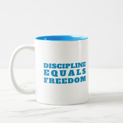 Jocko Willink Discipline Equals Freedom Two_Tone Coffee Mug