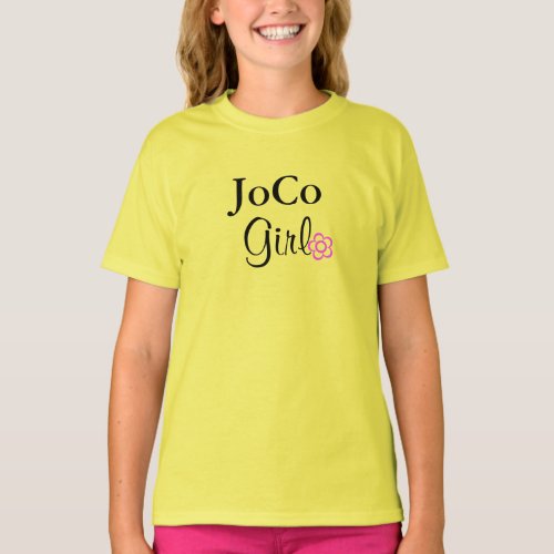 JoCo Girl Flower T_Shirt