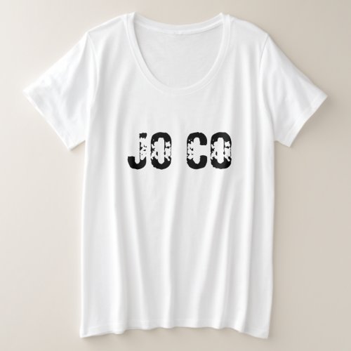 JOCO Johnston County Plus Size T_Shirt