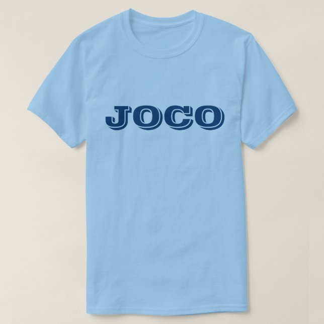 JOCO Johnston County T-Shirt (Design Front)